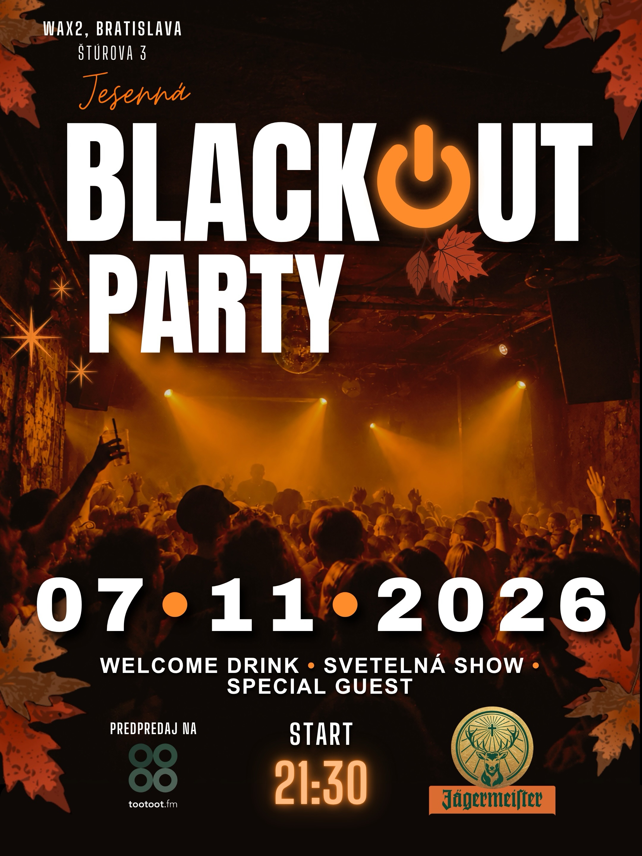 BLACKOUTka vo Waxe
